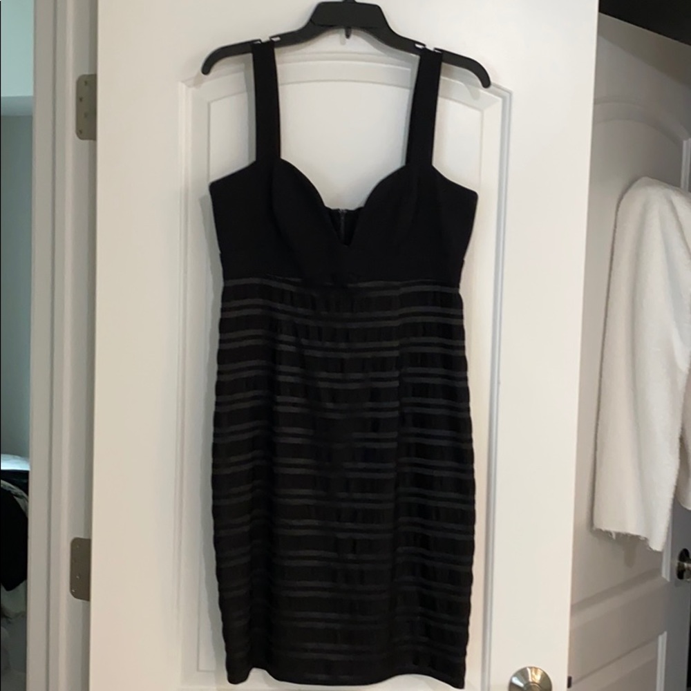Black Halo knee length dress